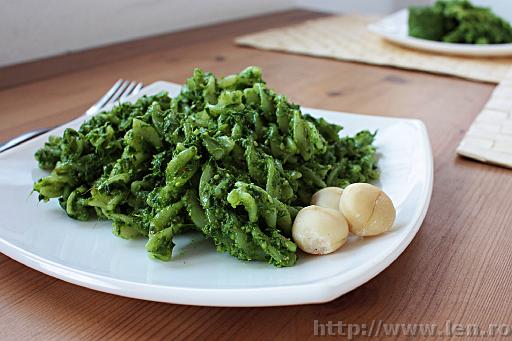 Pasta with ramsons pesto