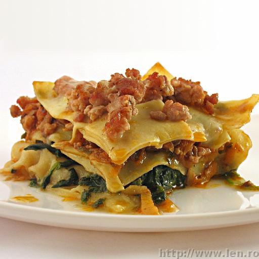 Spinach lasagna