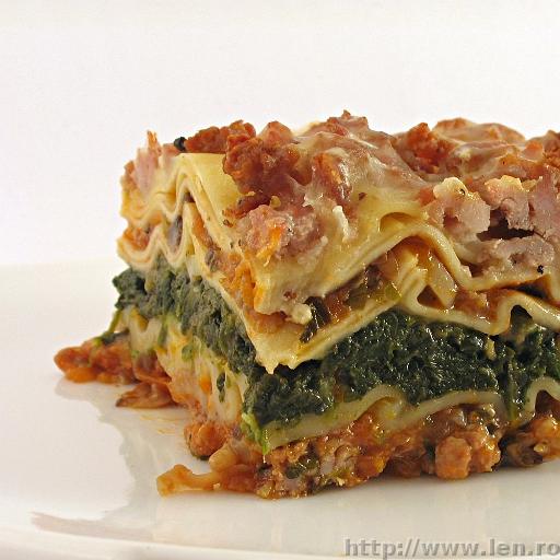 Spinach lasagna